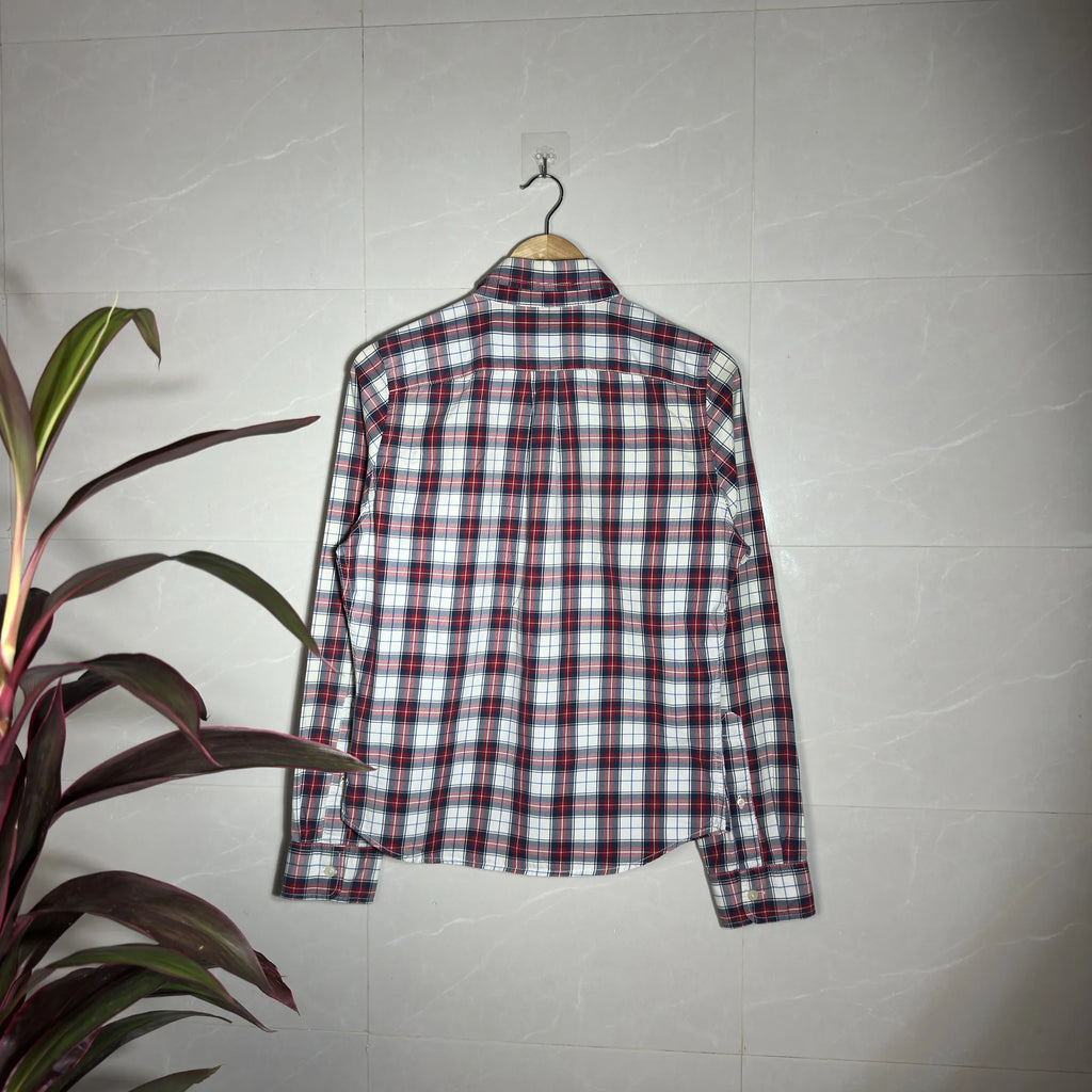 Abercrombie &amp; Fitch ‘Muscle’ Fit Plaid Shirt (XS|S)