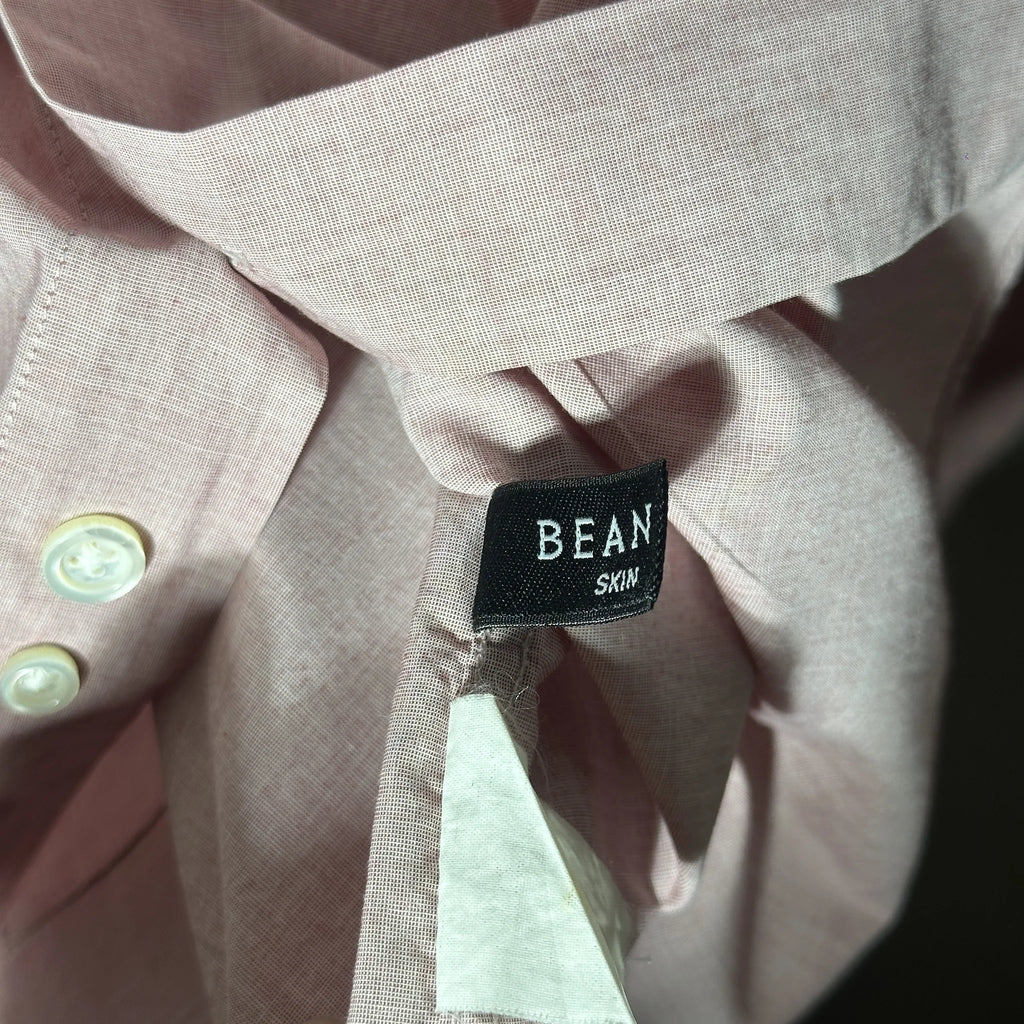 Y2K BEAN POLE — Pink Botanical Shirt