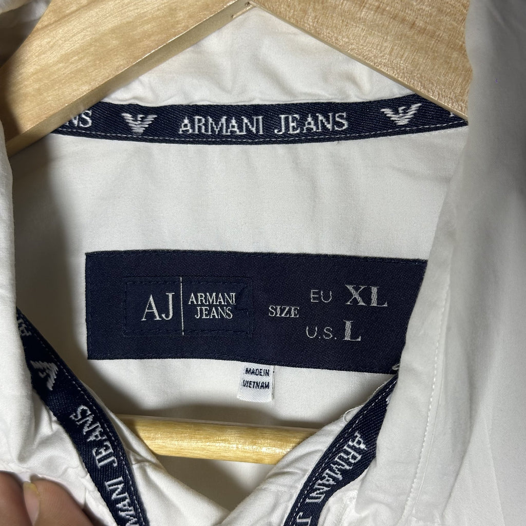 Armani Exchange White Shirt (L|XL)
