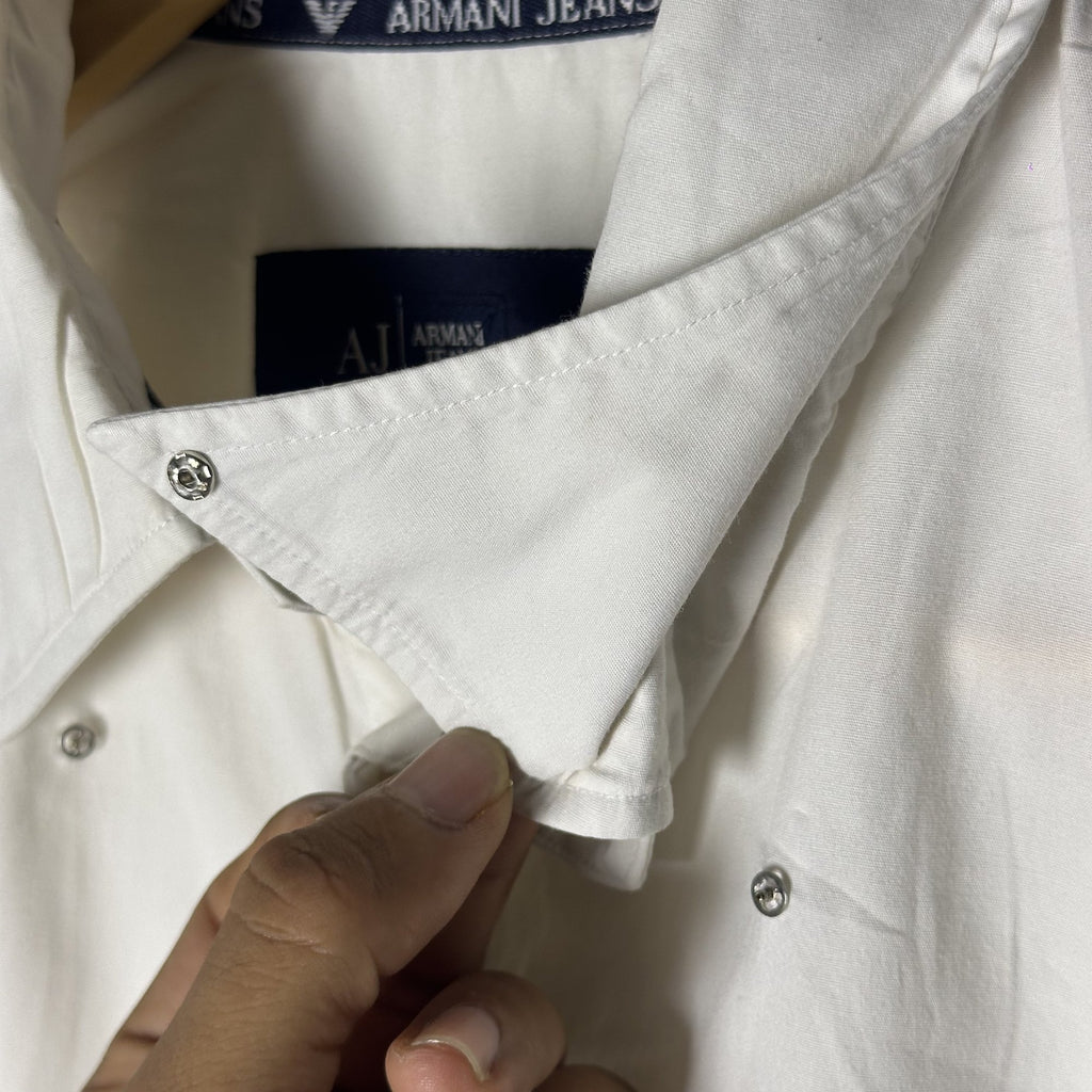 Armani Exchange White Shirt (L|XL)