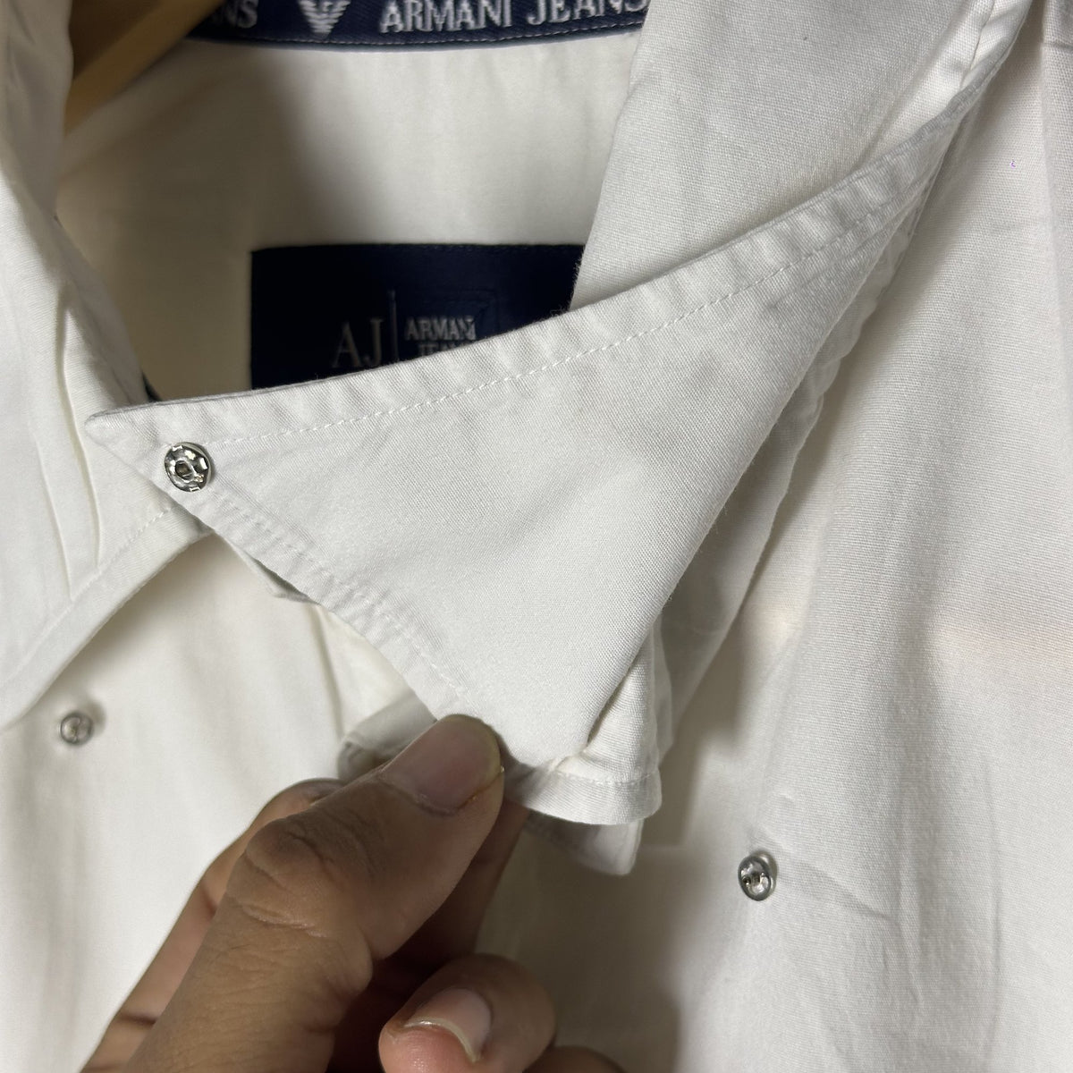 Armani Exchange White Shirt (L|XL)