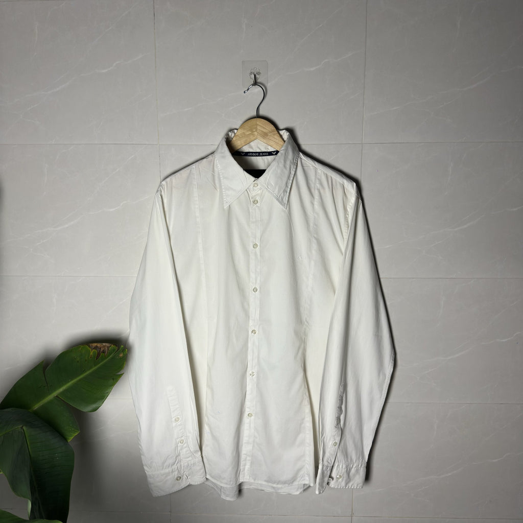 Armani Exchange White Shirt (L|XL)