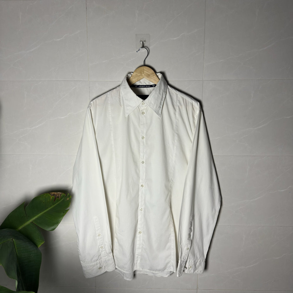 Armani Exchange White Shirt (L|XL)