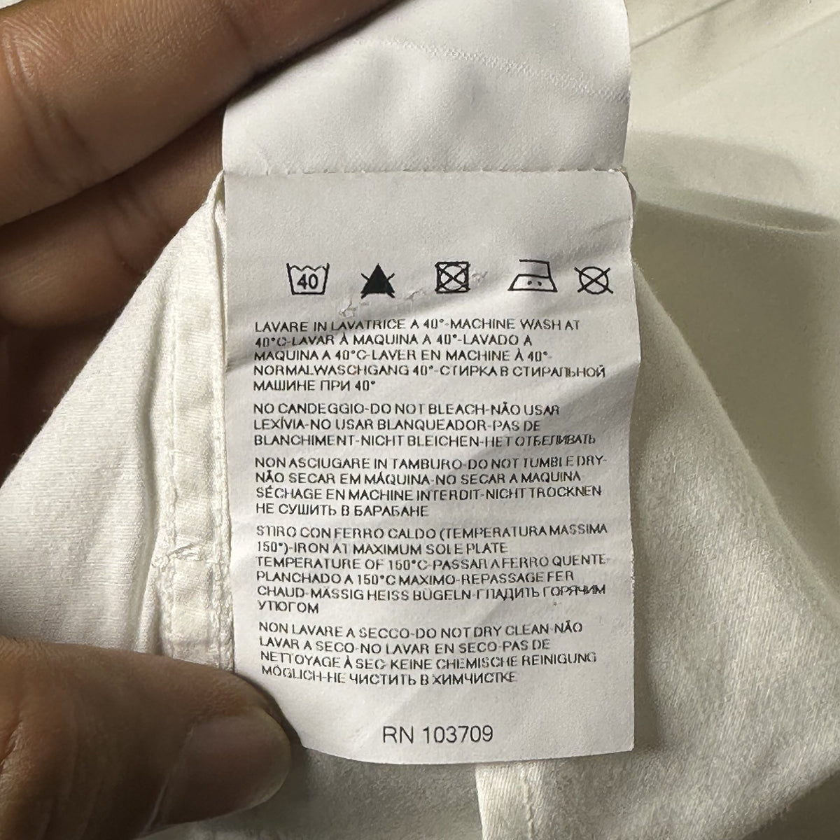 Armani Exchange White Shirt (L|XL)