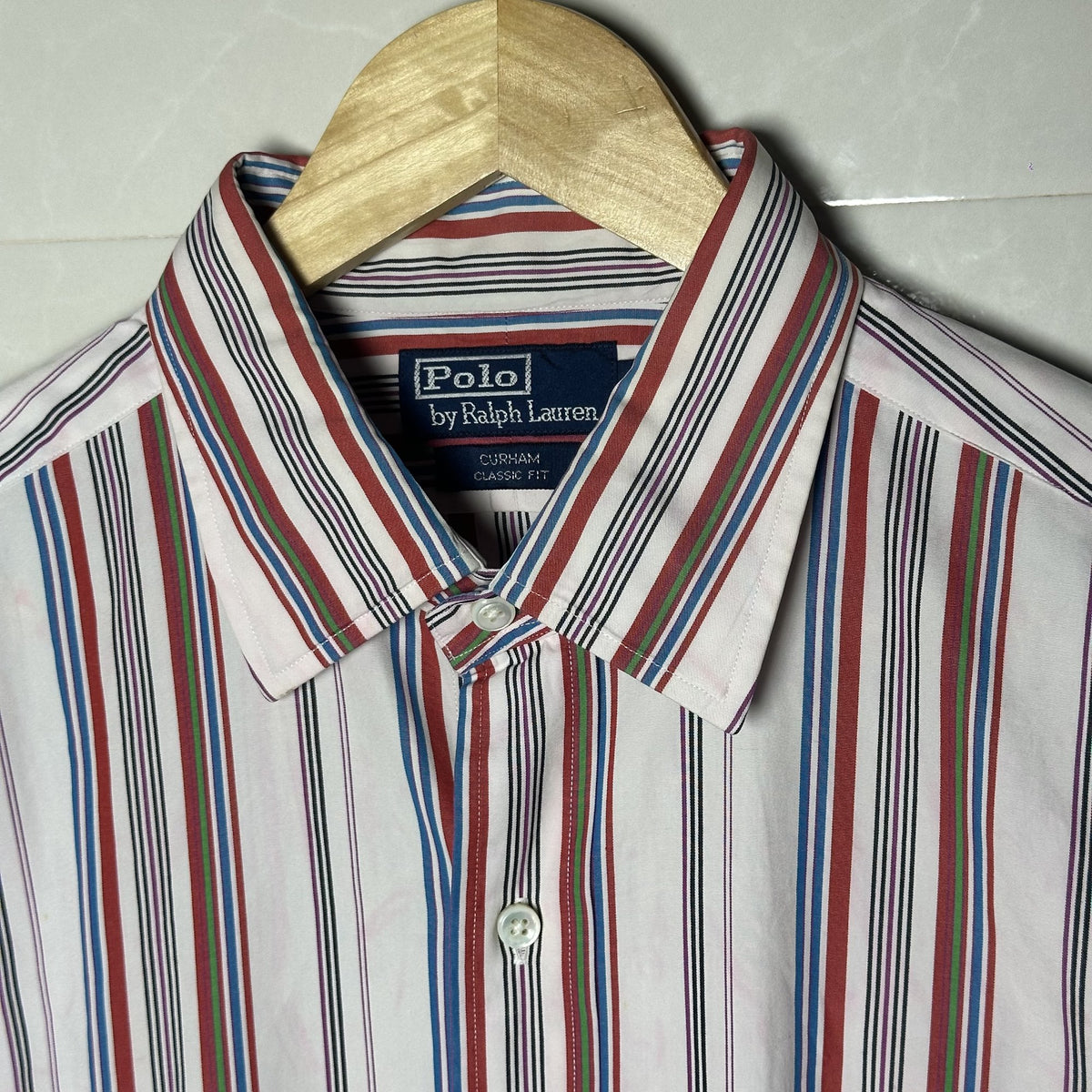 Polo Ralph Lauren Curham Classic Fit Multi-Striped Shirt (XL|XXL)