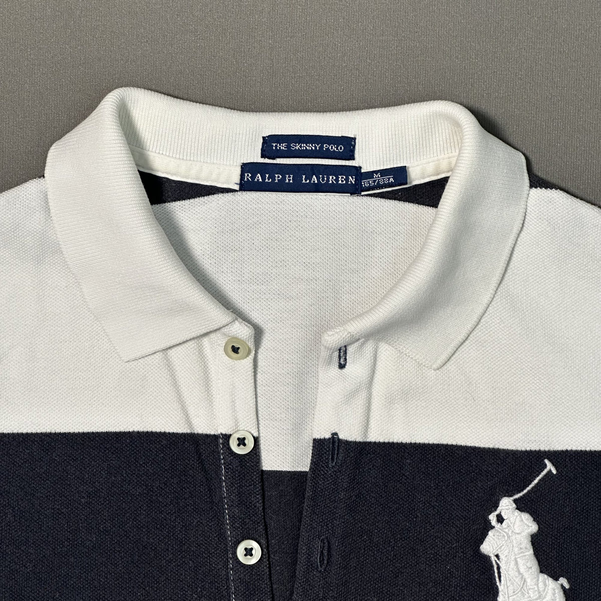 Polo Ralph Lauren Skinny Striped Polo (XS)