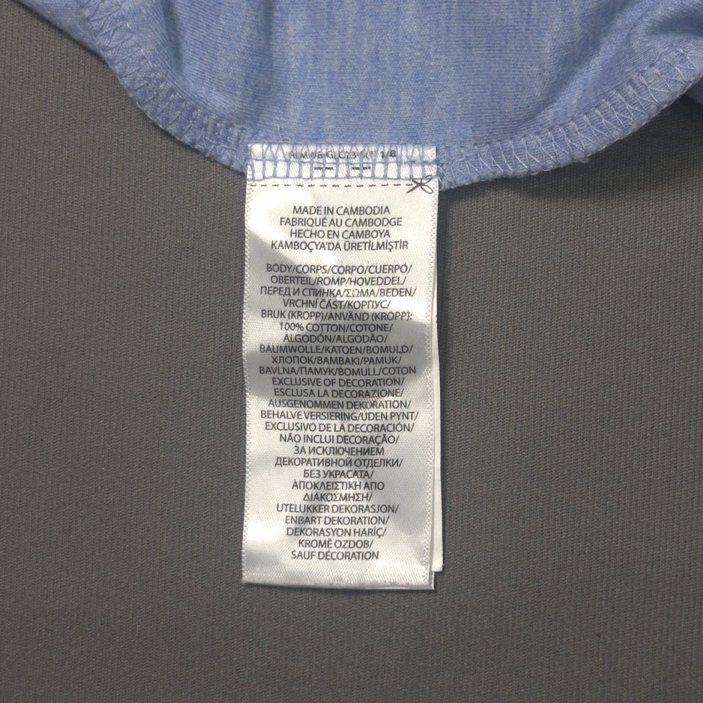 POLO RALPH LAUREN LIGHT BLUE HEATHER POLO (M)