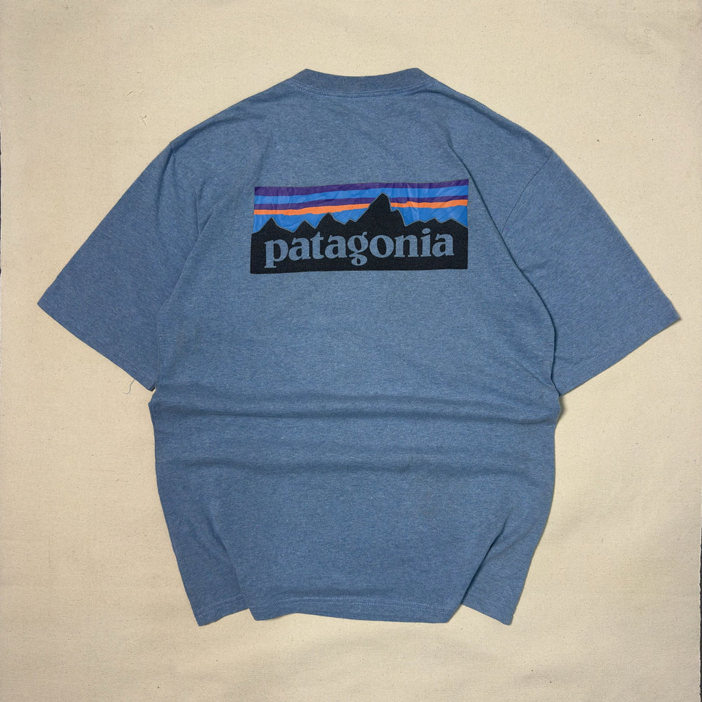PATAGONIA FITZ ROY LOGO SUN-FADED TEE (M)