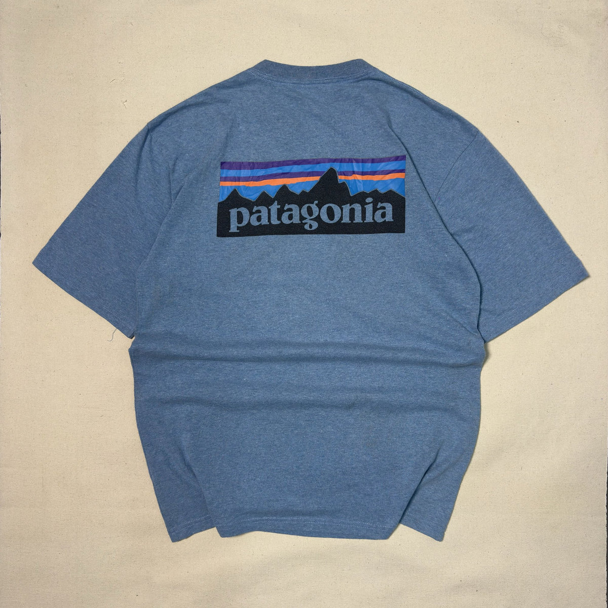 PATAGONIA FITZ ROY LOGO SUN-FADED TEE (M)