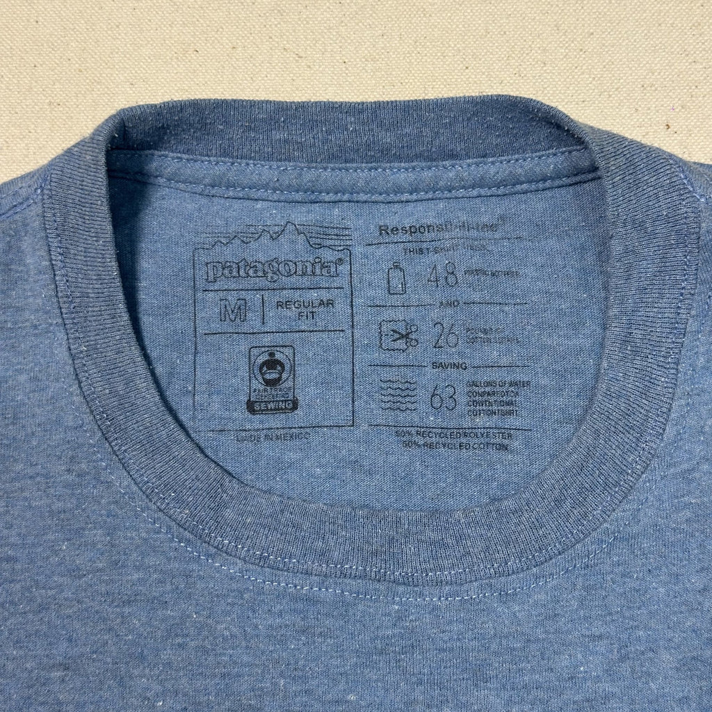 PATAGONIA FITZ ROY LOGO SUN-FADED TEE (M)