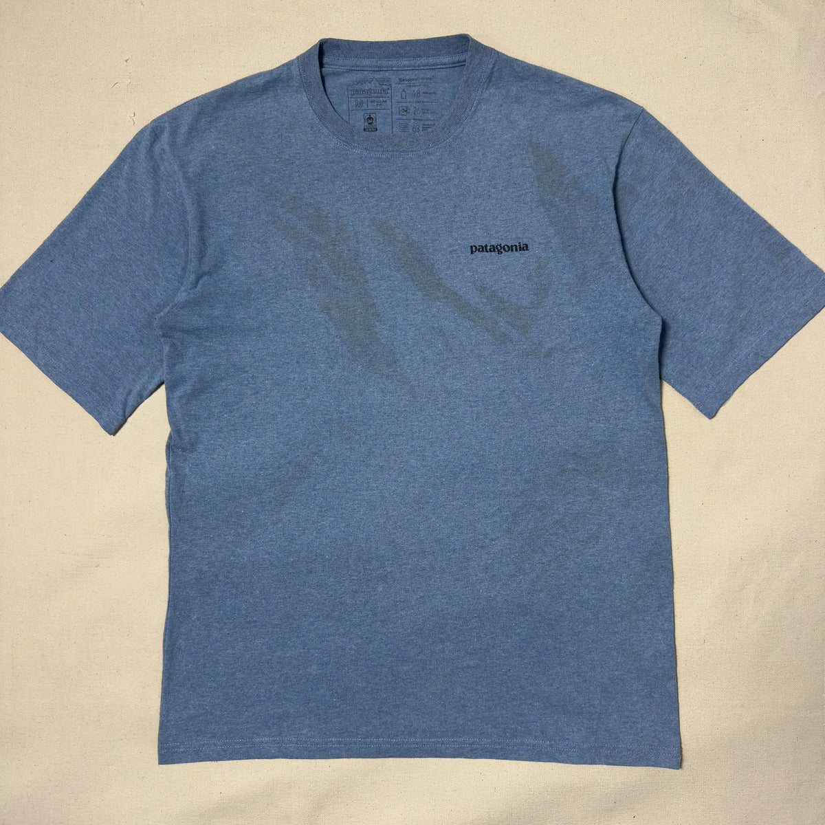 PATAGONIA FITZ ROY LOGO SUN-FADED TEE  (M)