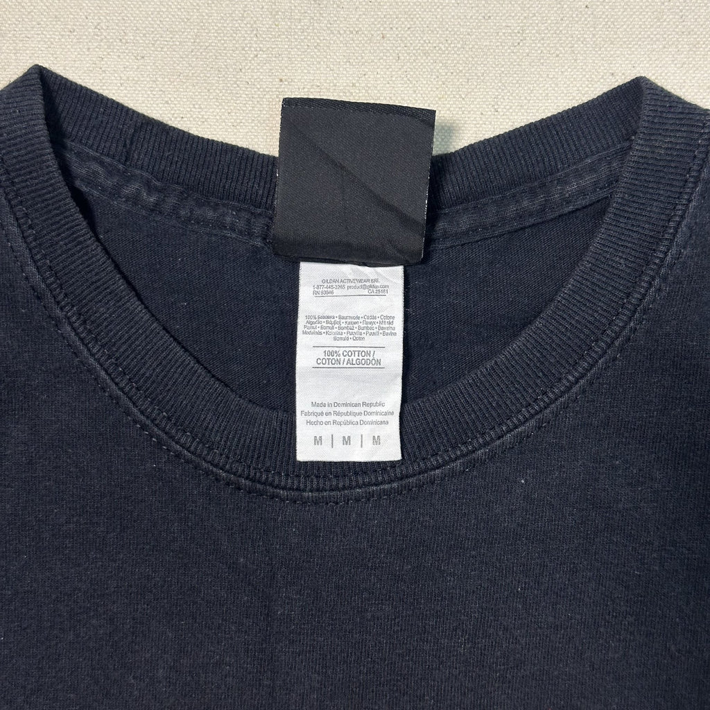 HRASHER FLAME LOGO BLACK TEE (S|M)