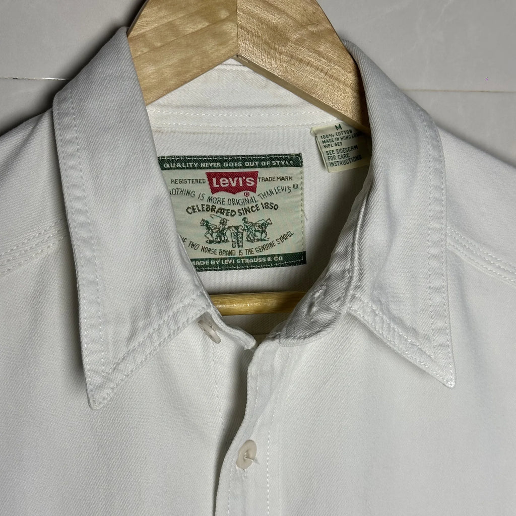 VINTAGE LEVI’S HEAVYWEIGHT TWILL WORK SHIRT (L to XXL)