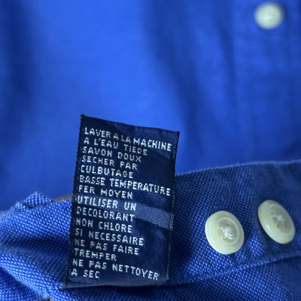 TOMMY HILFIGER COBALT BLUE OXFORD SHIRT (L|XL)
