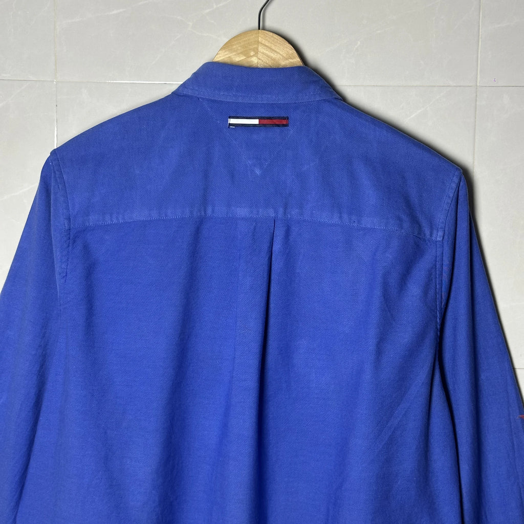 TOMMY HILFIGER COBALT BLUE OXFORD SHIRT (L|XL)
