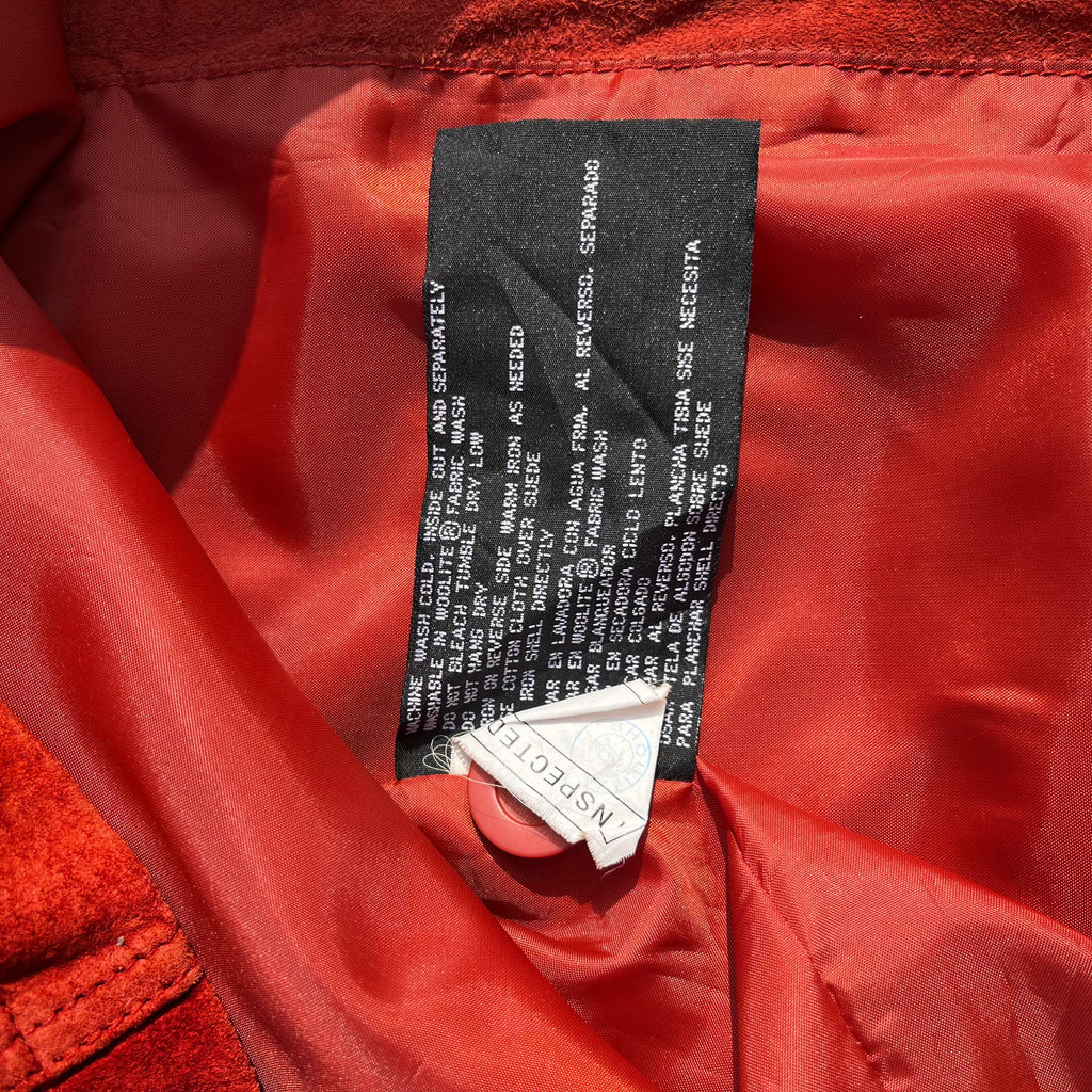 ST. JOHN’S BAY VINTAGE SUEDE JACKET 1990s / Y2K (L)