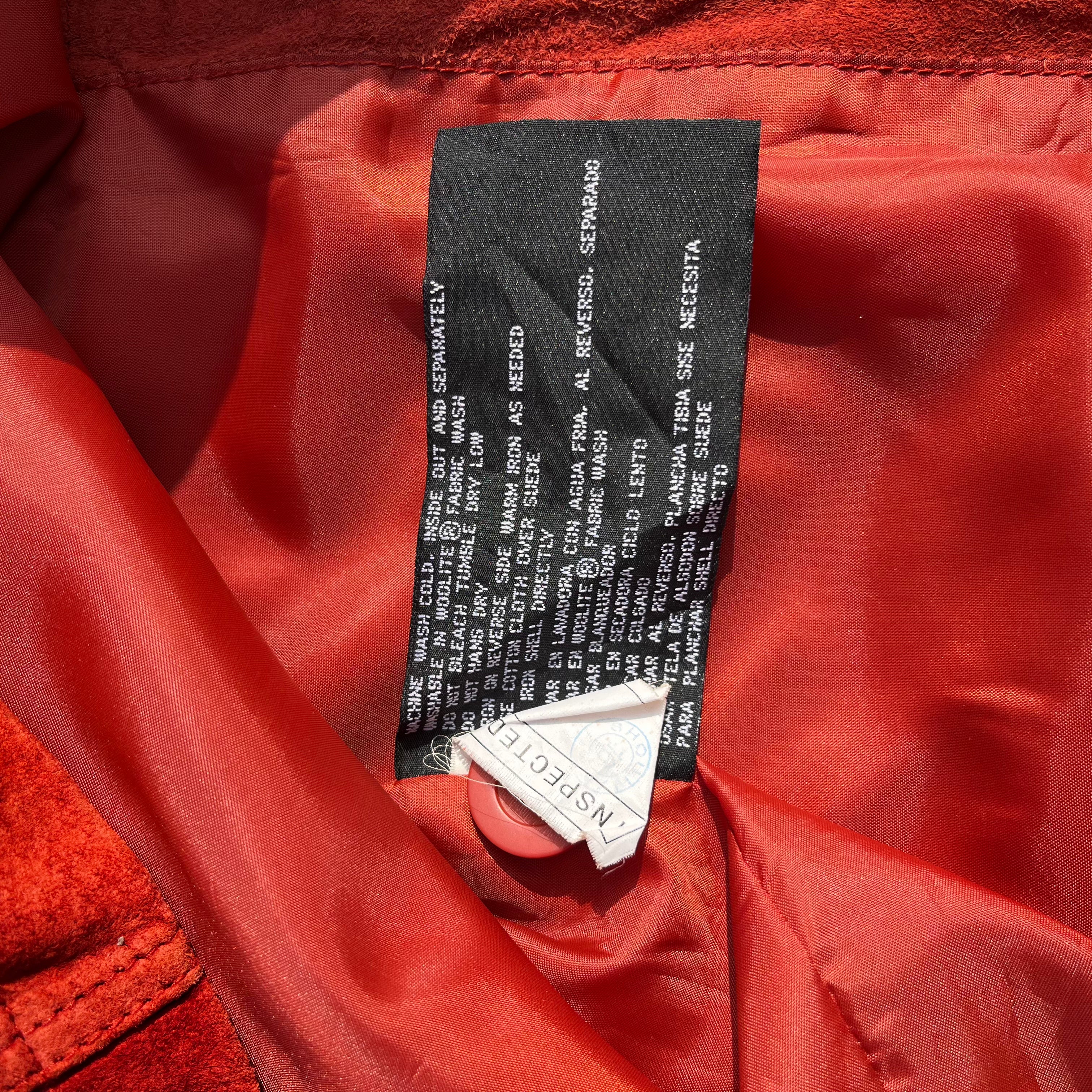 ST. JOHN’S BAY VINTAGE SUEDE JACKET 1990s / Y2K (L)