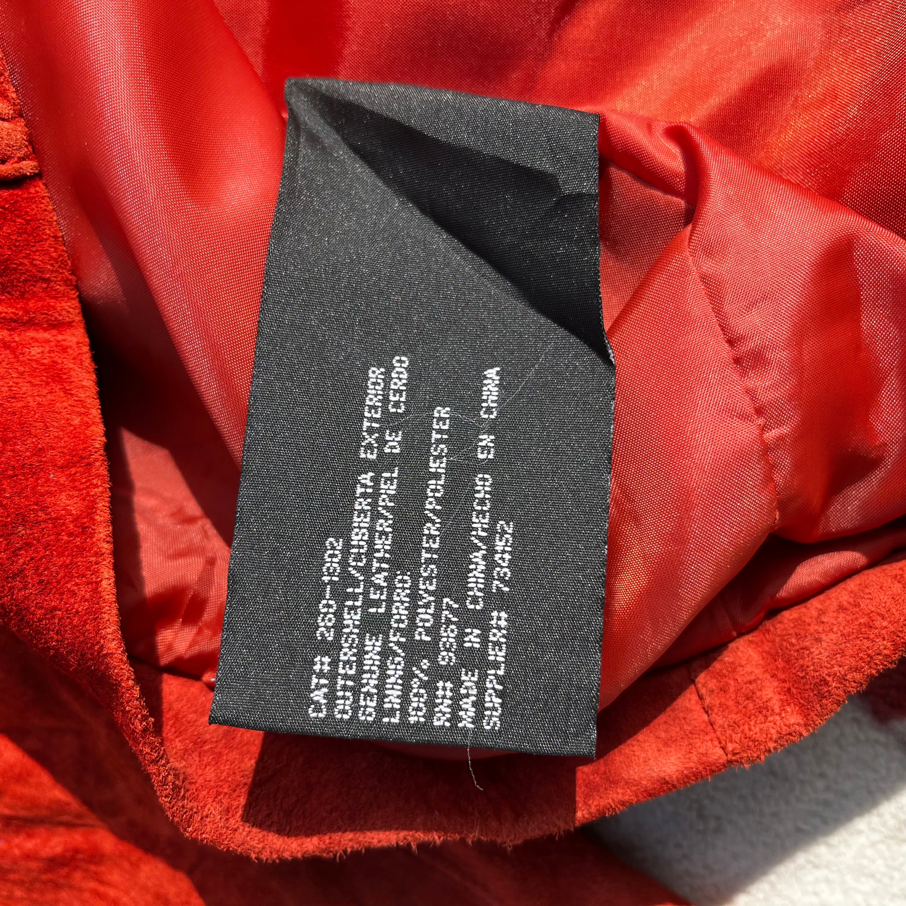 ST. JOHN’S BAY VINTAGE SUEDE JACKET 1990s / Y2K (L)
